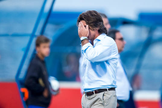 Belenenses tränare Ricardo Sá Pinto deppar