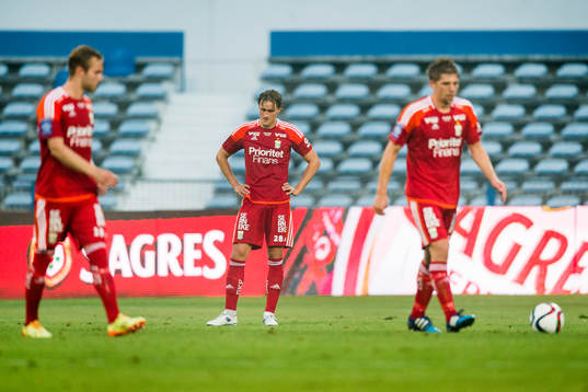 IFK Göteborgs Thomas Rogne deppar