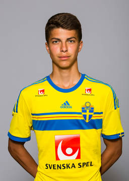 Melvin Mårtensson Almevid i P15/00-landslaget
