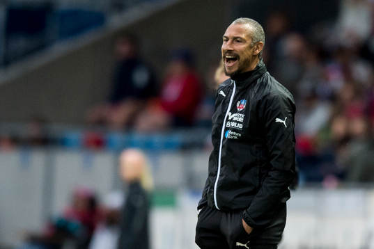 Helsingborgs manager Henrik Larsson