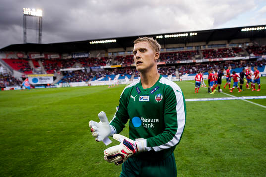 Helsingborgs målvakt Pär Hansson