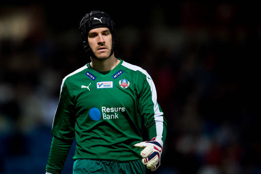 Helsingborgs målvakt Matt Pyzdrowski