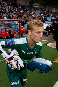 Helsingborgs målvakt Pär Hansson