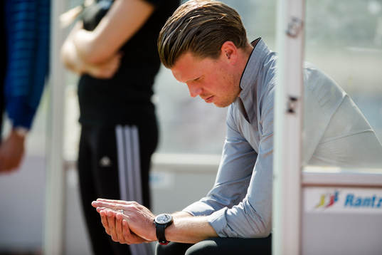 Ängelholms tränare Christian Järdler