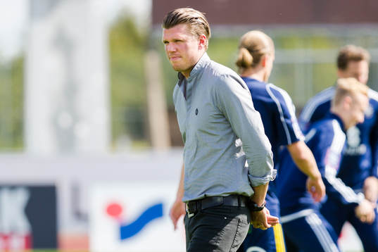 Ängelholms tränare Christian Järdler