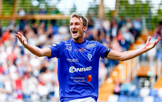 Åtvidabergs Tor Øyvind Hovda deppar