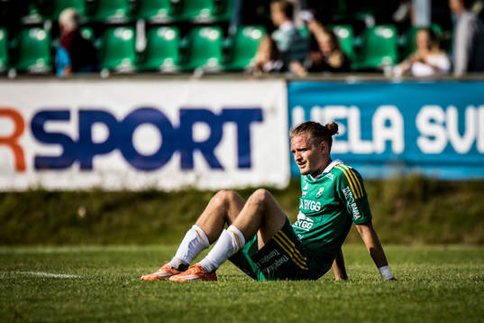 under fotbollsmatchen i Superettan mellan Ljungskile och