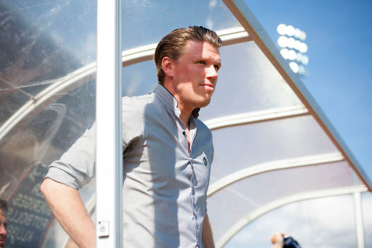Ängelholms tränare Christian Järdler