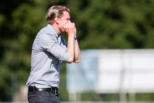 Ängelholms tränare Christian Järdler