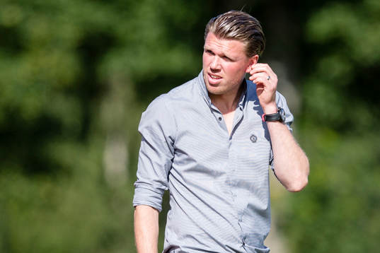 Ängelholms tränare Christian Järdler