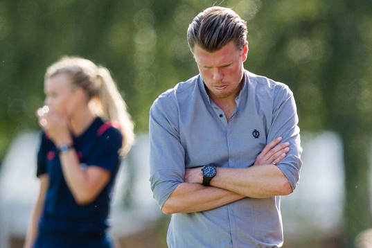 Ängelholms tränare Christian Järdler