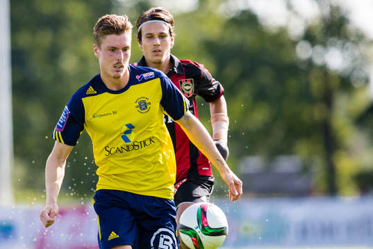 Ängelholms Marcus Bergholtz och Brommapojkarnas Filip