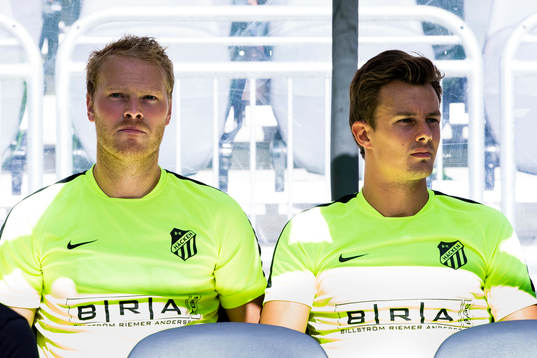 Häckens två nyförvärv Michiel Hemmen och Niels