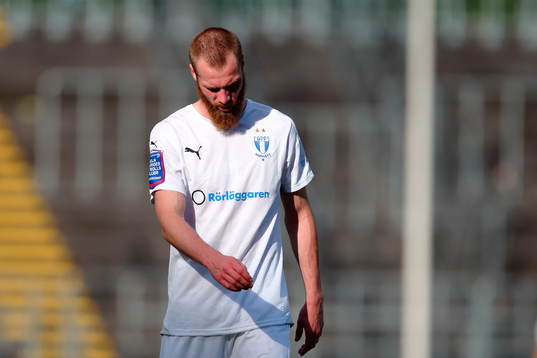 Malmö FFs Jo Inge Berget deppar