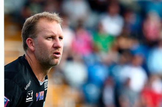 Åtvidabergs målvakt Henrik Gustavsson