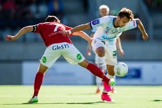 Falkenbergs David Svensson och Gefles Dardan Mustafa