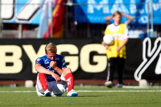 Åtvidabergs Andreas Dahlén deppar