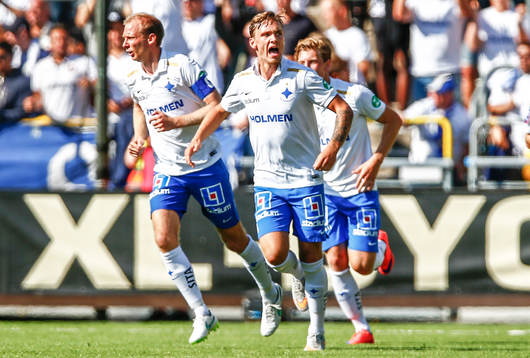 Norrköpings Linus Wahlqvist jublar