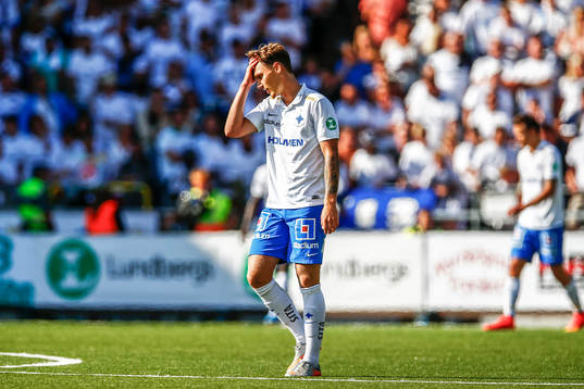 Norrköpings Linus Wahlqvist deppar
