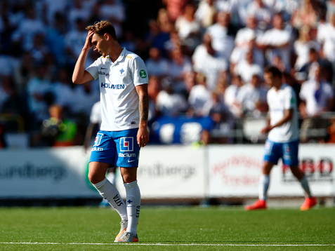 Norrköpings Linus Wahlqvist deppar