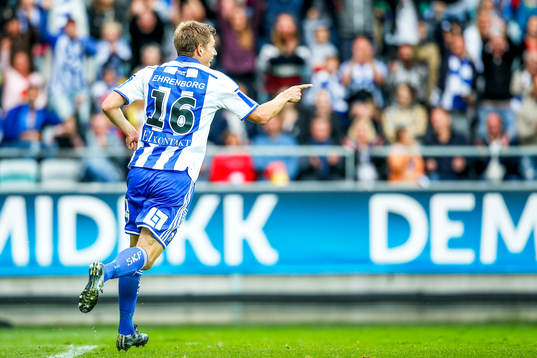 IFK Göteborgs Mikael Boman firar 2-0