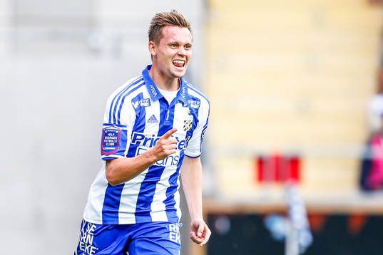 IFK Göteborgs Jakob Ankersen firar 3-0