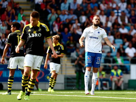 Norrköpings Emir Kujovic deppar