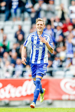 IFK Göteborgs Sören Rieks firar