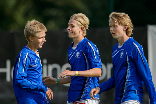 under finalen i fotbollsmatchen i Eskilscupen pojkar P16