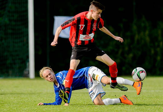 under finalen i fotbollsmatchen i Eskilscupen pojkar P16