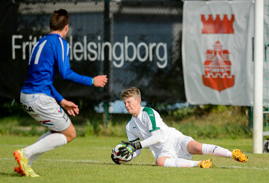 under finalen i fotbollsmatchen i Eskilscupen pojkar P16