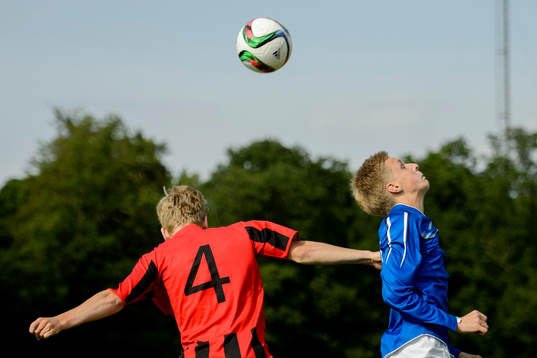 under finalen i fotbollsmatchen i Eskilscupen pojkar P16