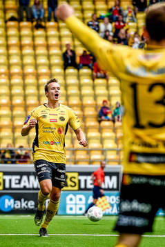 Elfsborgs Viktor Prodell jublar