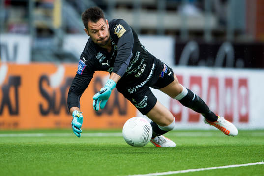 Halmstads målvakt Stojan Lukic