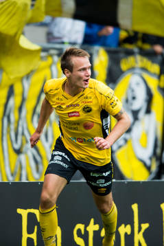 Elfsborgs Viktor Prodell jublar