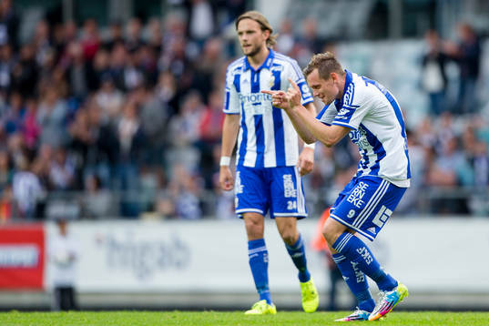 IFK Göteborgs Jakob Ankersen jublar