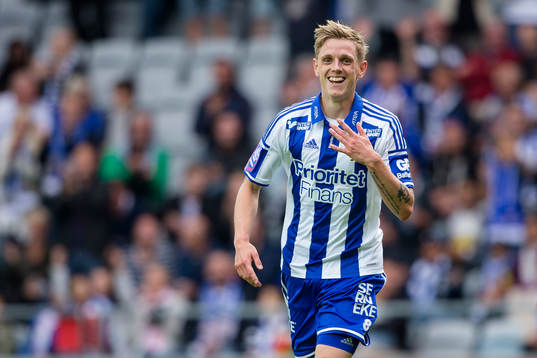 IFK Göteborgs Sören Rieks jublar