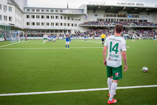 Hammarbys Fredrik Torsteinbö ska slå frispark