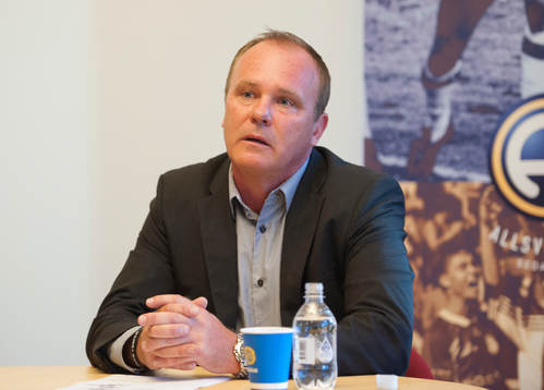Sundsvalls tränare Roger Franzén