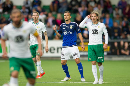 Sundsvalls Shpetim Hasani ger tummen upp