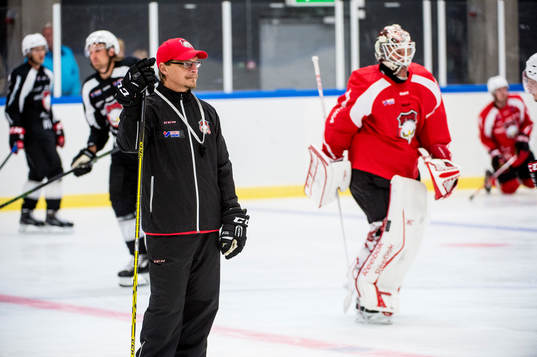 Tränaren Björn Hellkvist