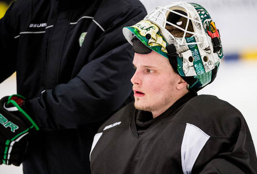 Målvakten Oscar Dansk