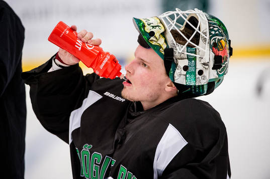Målvakten Oscar Dansk