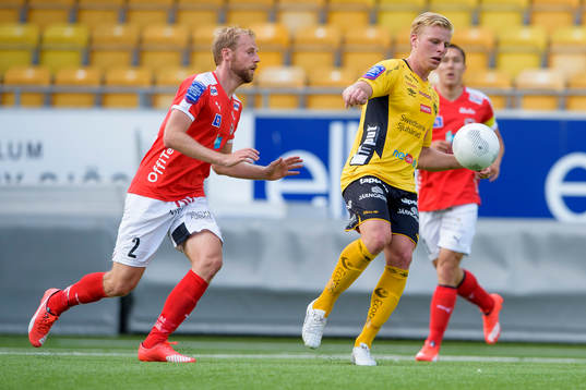 Elfsborgs Per Frick och Kalmars Marcus Thorbjörnsson