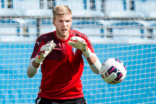 Malmö FFs målvakt Fredrik Andersson
