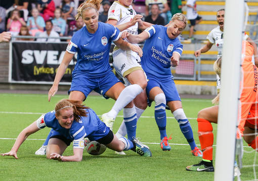 Trillkrånglad situation framför Eskilstuna Uniteds mål