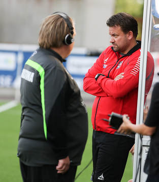 Rosengårds tränare Jack Magars Jensen förväntansfull