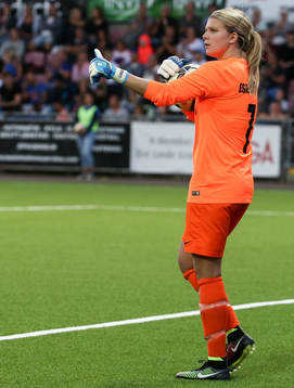 Eskilstuna Uniteds Målvakt Emelie Lundberg