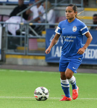 Eskilstuna Uniteds Malin Diaz