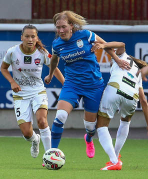 Eskilstuna Uniteds Sofie Persson